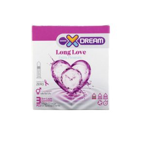 خرید کاندوم ایکس دریم تاخیری 3تایی مدل LONG LOVE