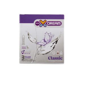 خرید کاندوم ایکس دریم بسیار نازک 3تایی مدل CLASSIC
