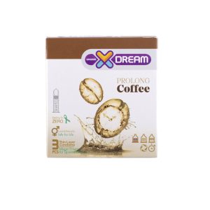 خرید کاندوم ایکس دریم تاخیری قهوه 3تایی PROLONG COFFEE