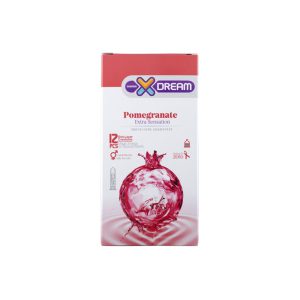 کاندوم ایکس دریم تنگ کننده 12تایی پومی گرانت Pomegranate