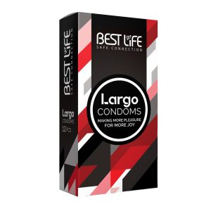 خرید کاندوم سفت کننده بست لایف BEST LIFE LARGO بسته 12 عددی