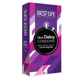 خرید کاندوم تاخیری دوبرابر بست لایف BEST LIFE ULTRA DELAY