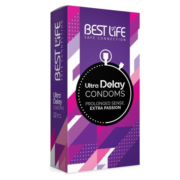 خرید کاندوم تاخیری دوبرابر بست لایف BEST LIFE ULTRA DELAY