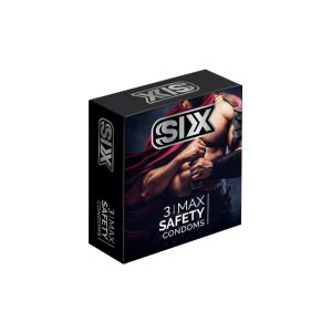 خرید کاندوم سیکس 3 عددی مقاوم روان کننده Max Safety